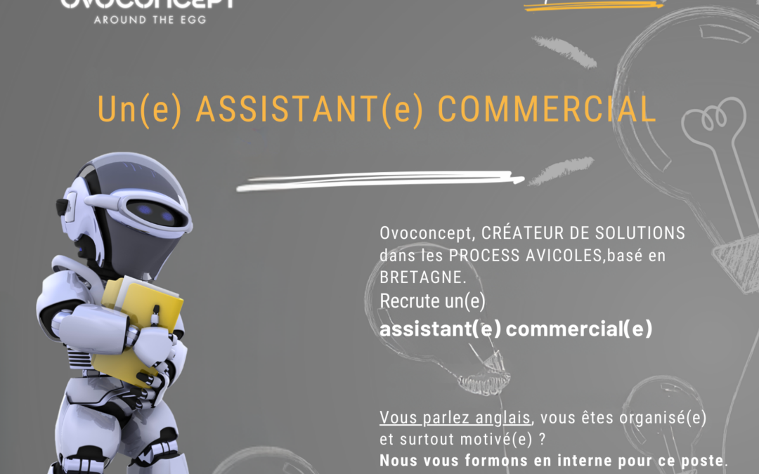 On recrute : un.e assistant.e commercial.e